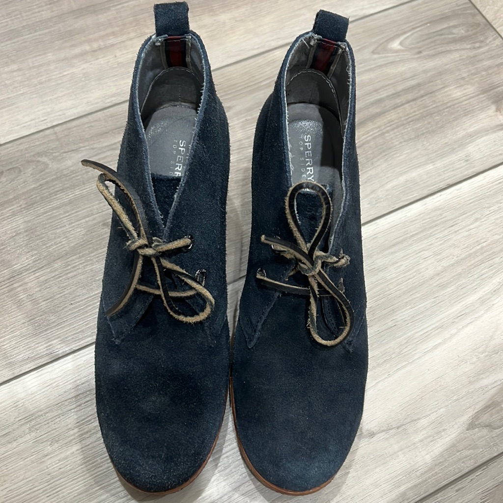 Sperry Suede Booties
